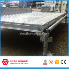 Construction formwork and scaffoldings galvanized Kwikstage metal deckings